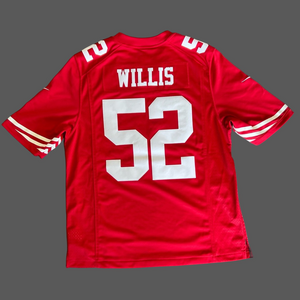 Patrick Willis San Francisco Forty Niners 
Classic Nike On Field Football Jersey